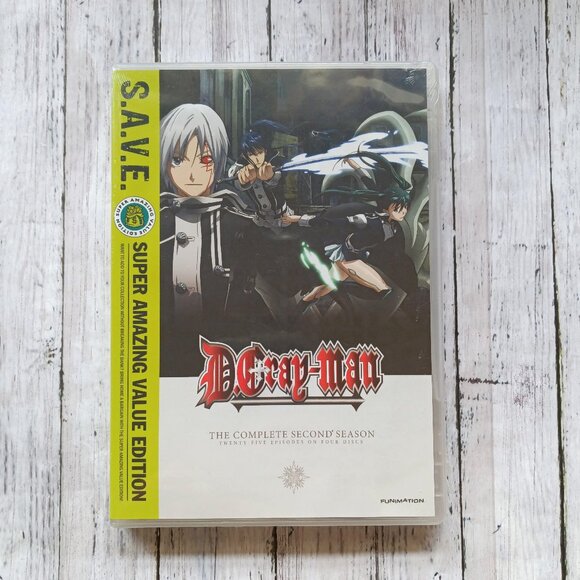 D. Gray-Man The Complete Second Season Animated Series DVD Set - Picture 1 of 2